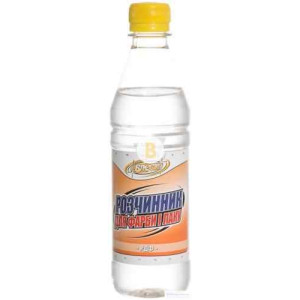 Розчинник для фарби та лаку Блиск 0,4 л
