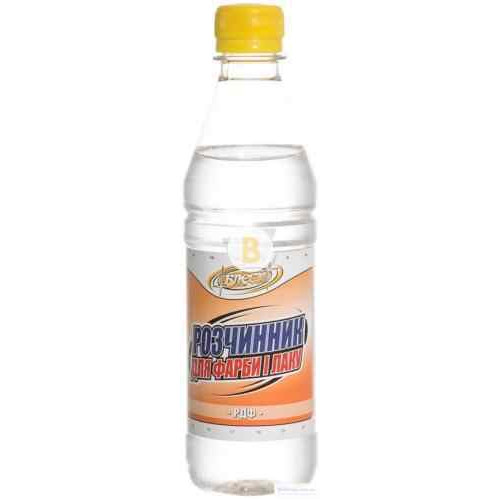 Розчинник для фарби та лаку Блиск 0,4 л