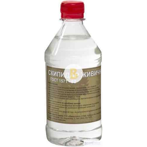 Розчинник Скипидар живичний Хімекспрес 0,5 л