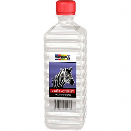 Розчинник Уайт-спірит ZEBRA 0,5л
